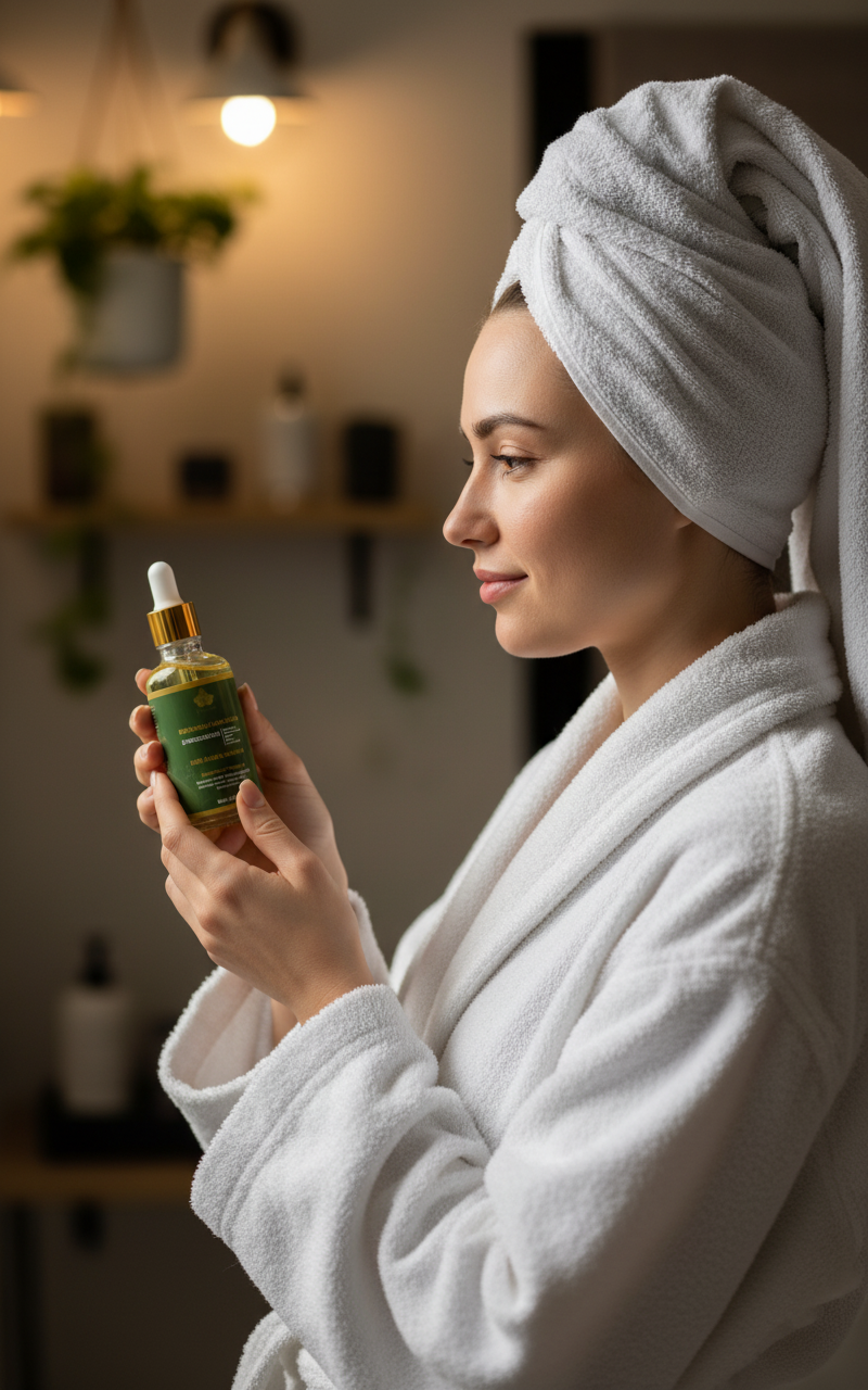 Botanical Growth Serum — the art of hair regeneration, powered by nature and backed by science